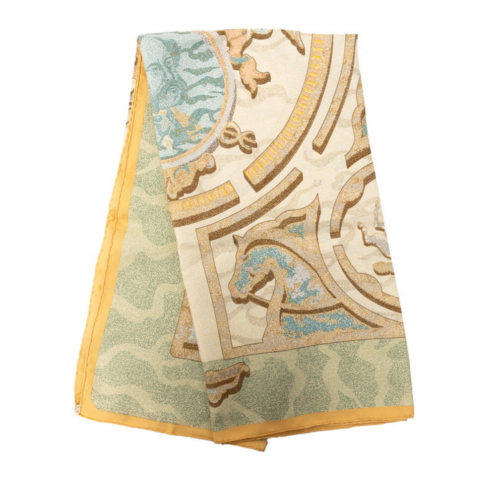 HERMES Black Silk Scarf - Picture 2 of 8